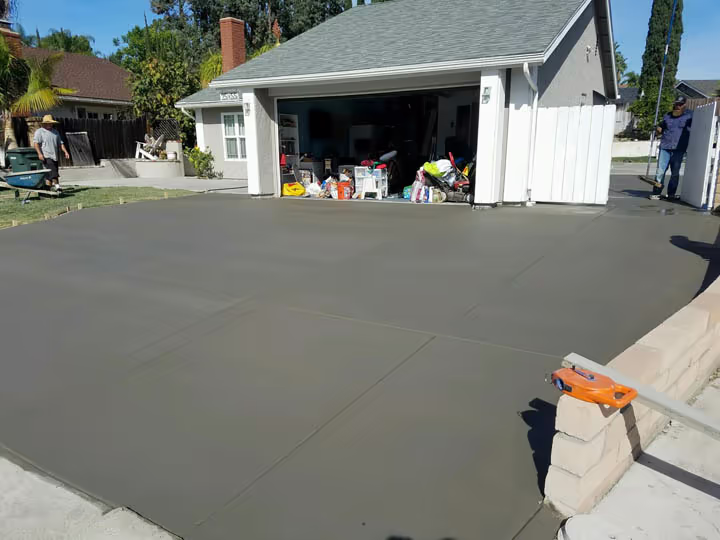 Residential Concrete Driveway Expansion Project and Driveway Redo — photo 2
